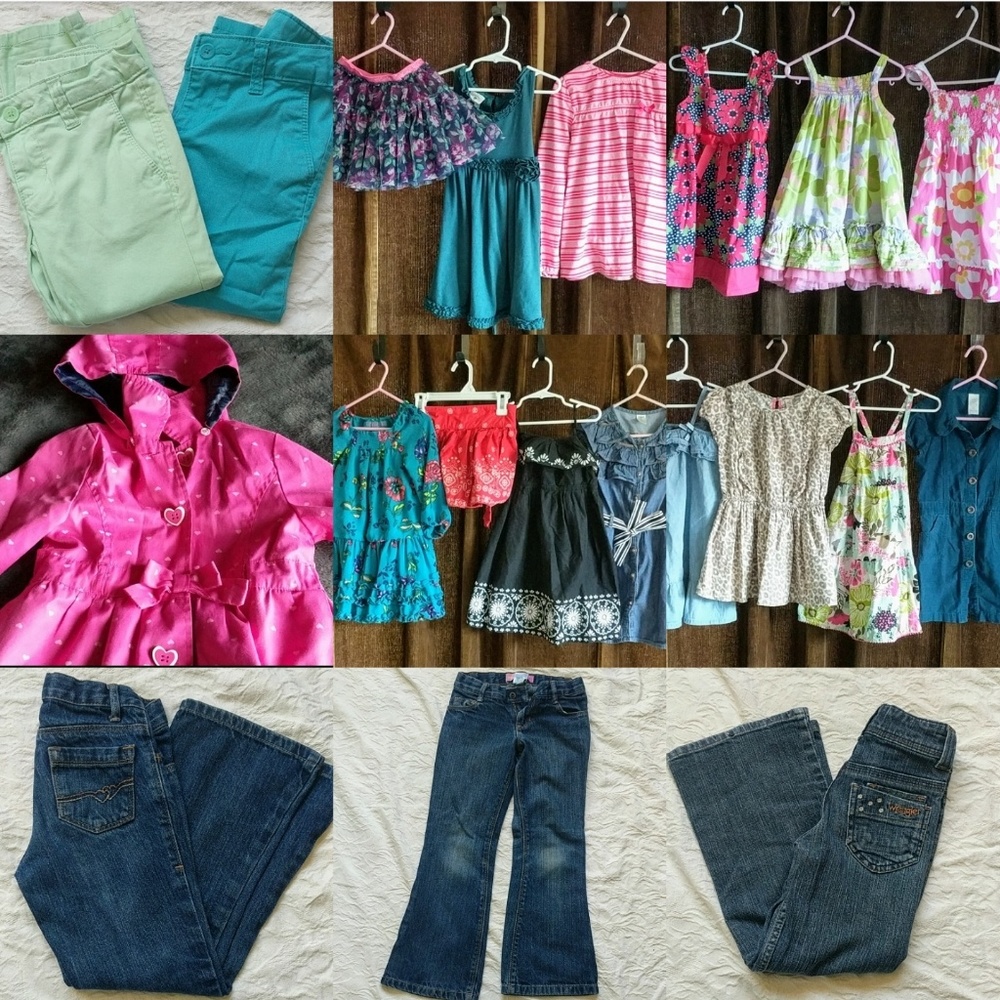 Girls Wardrobe Bundle, 5/5T Bundle, Dresses, Skirt